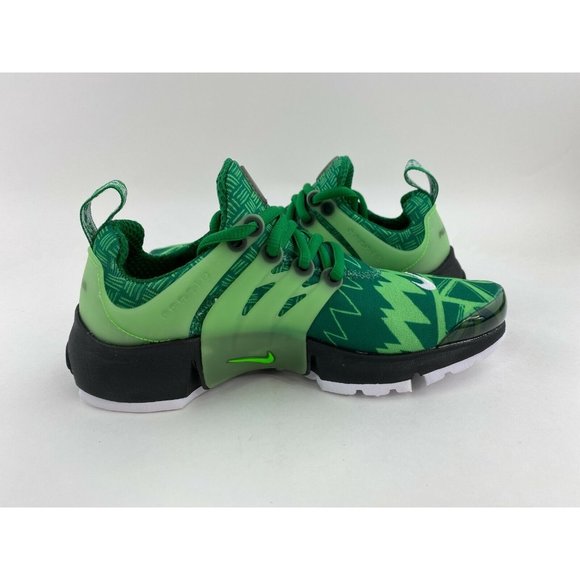 Nike Air Presto Naija Nigeria Green XXS Women's Size 4.5-6.5 Sneakers - Picture 7 of 12